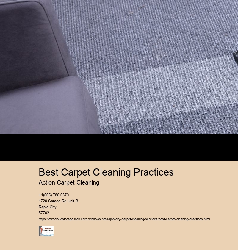 Best Carpet Cleaning Practices