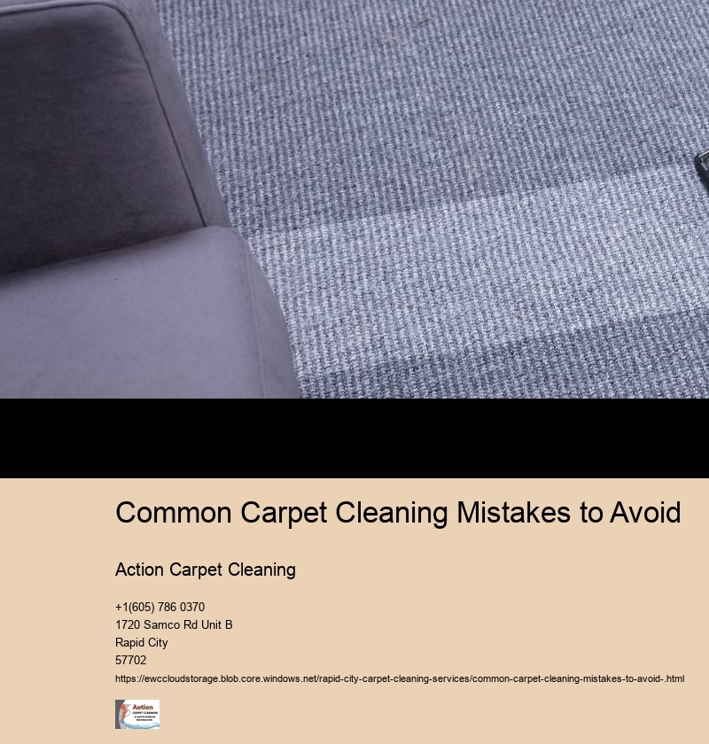 Common Carpet Cleaning Mistakes to Avoid 