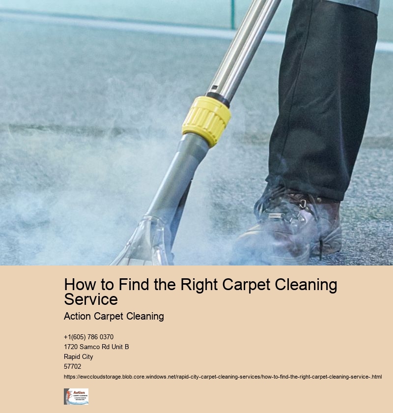 How to Find the Right Carpet Cleaning Service 