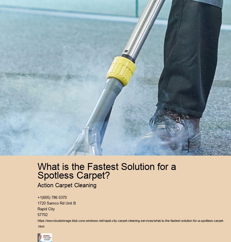 What is the Fastest Solution for a Spotless Carpet? 