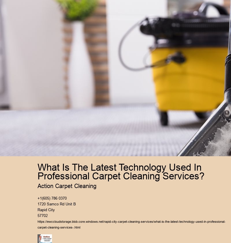 What Is The Latest Technology Used In Professional Carpet Cleaning Services?  