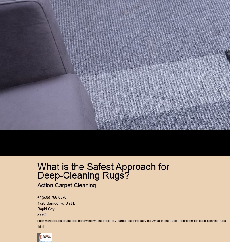 What is the Safest Approach for Deep-Cleaning Rugs?  