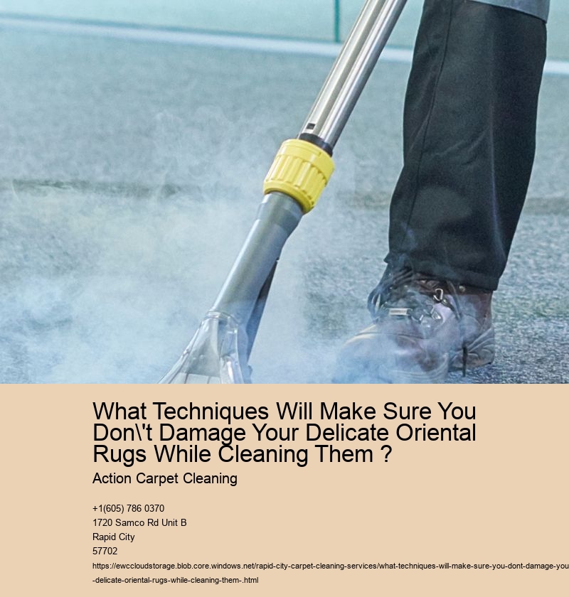 What Techniques Will Make Sure You Don't Damage Your Delicate Oriental Rugs While Cleaning Them ?